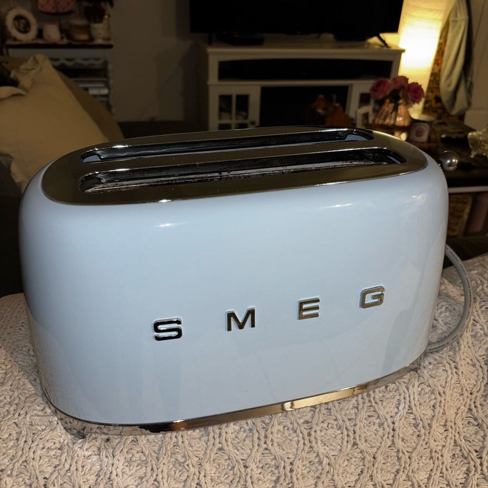 Smeg Blue Toaster